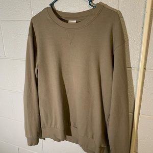 Zara long sleeve. Size M. Green. 2020 collection.